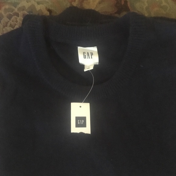Navy Blue Gap Men’s Sweater Size Medium - Picture 3 of 3